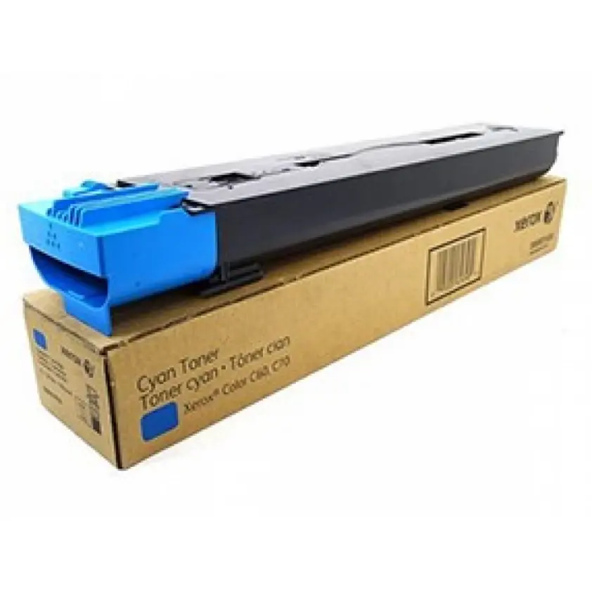 TONER XEROX 006R01660 CYAN ALTA CAPACIDAD 30000 PAGS COM/C60/C70 GARANTIA CON FABRICANTE