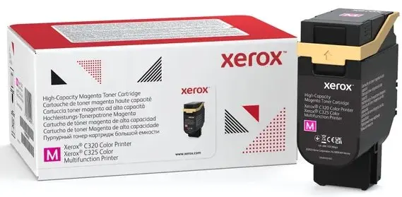 TONER XEROX 006R04833 MAGENTA ALTA CAPACIDAD 5500PGS COM/C320/C325 GARANTIA CON FABRICANTE  