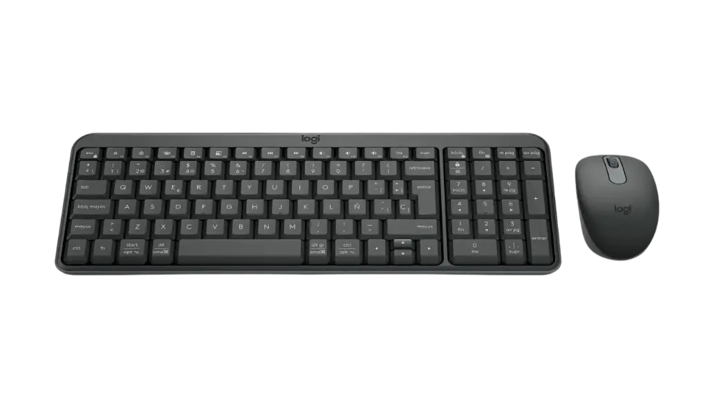KIT TECLADO Y MOUSE LOGITECH MK250 GRAFITO BLUETOOTH ESP 920-013513 12M DE GARANTIA