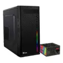 GABINETE STYLOS CGAB6 CON/FUENTE NEGRO MICRO ATX STGASC1B 11M DE GARANTIA