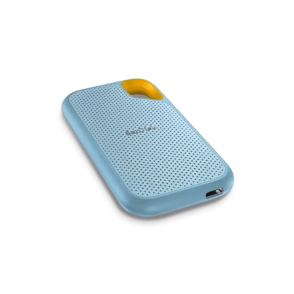 SSD EXTERNO SANDISK EXTREME 4TB USB 3.2 USB-C 1000MB/S AZUL SDSSDE61-4T00-G25B 1AÑO DE GARANTIA 