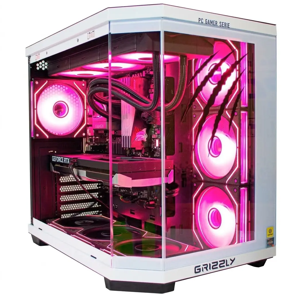 PC GAMER GRIZZLY AMD RYZEN 9 5900XT 4.8GHZ RTX5060 32GB NVE 2TB WIFI BT PG-AMD076 12M DE GARANTIA 