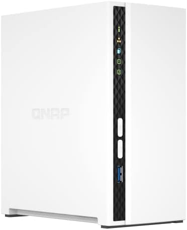 DD QNAP NUEVO NAS 32TB 3.5 2 BAHIAS 2GB DDR4 TS-233 SATA 11M DE GARANTIA  
