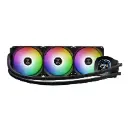 ENFRIAMIENTO GAMDIAS AURA GL360 DIGITAL ARGB NEGRO 360MM AM5/LGA1851 AU-GL360 DIGITAL 11M DE GARANTIA