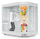 GABINETE HYTE Y70 TOUCH INFINITE EATX S/FUENTE CRISTAL BLANCO CS-HYTE-Y70TTI-WW 11M DE GARANTIA