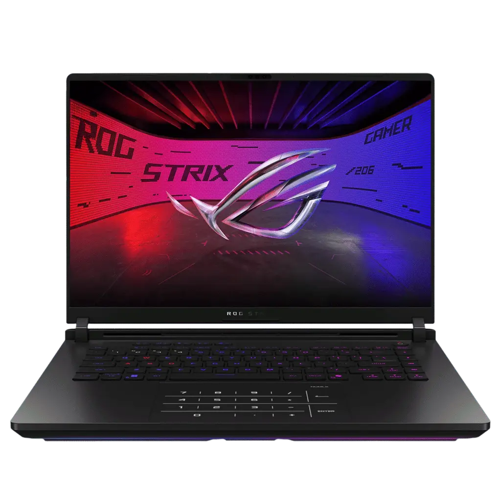 LAPTOP ASUS ROG STRIX SCAR CORE ULTRA 9 275HX 2TB SSD 32GB DDR5 RTX 5090 16 WQXGA TEC/ING W11P NEGRO G635LX-XS97 90NR0L81-M005P0 12M DE GARANTIA