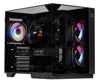 GABINETE NACEB IRIS NANO M-ATX ARGB 3VENT S/FUENTE CRISTAL NA-0638 11M DE GARANTIA