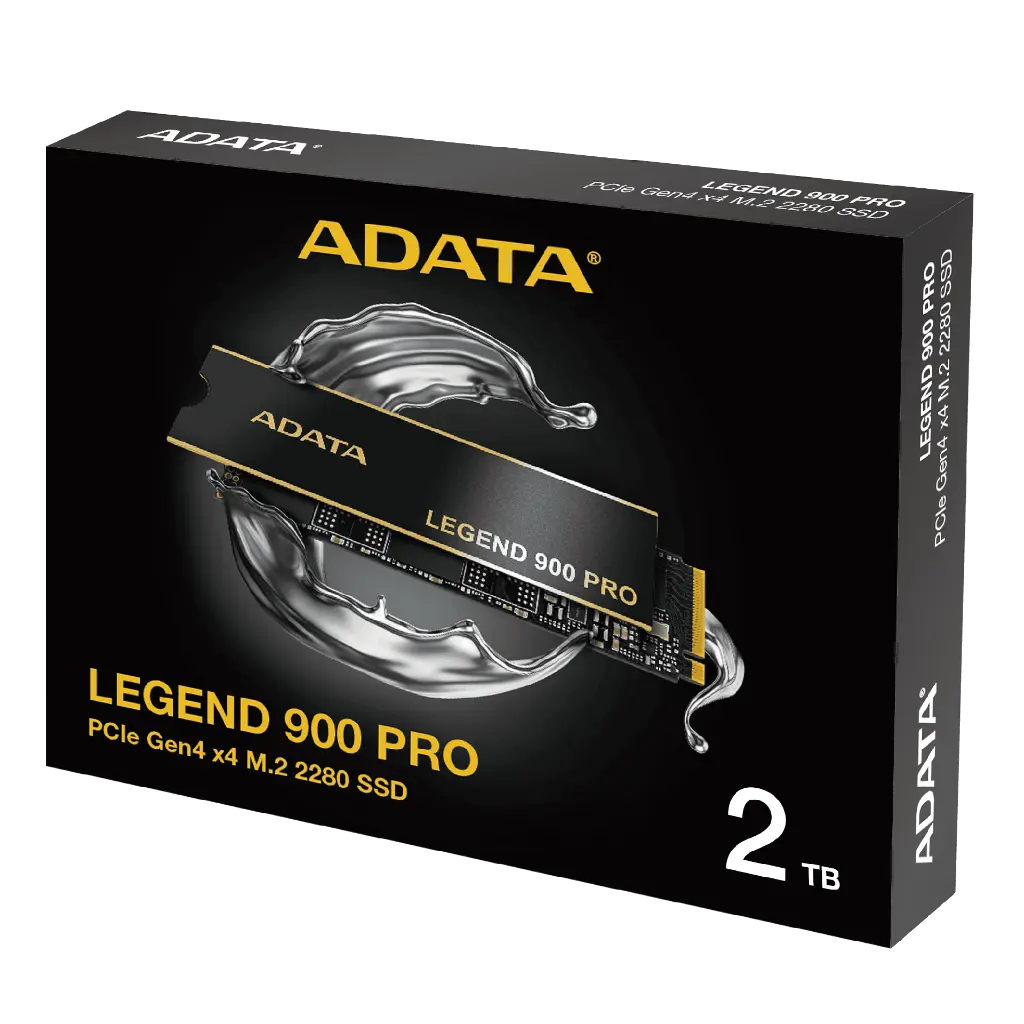 SSD ADATA LEGEND 900 PRO 2TB M.2 2280 PCIE4 7400MB/6500MB SLEG-900P-2TCS 11M DE GARANTIA