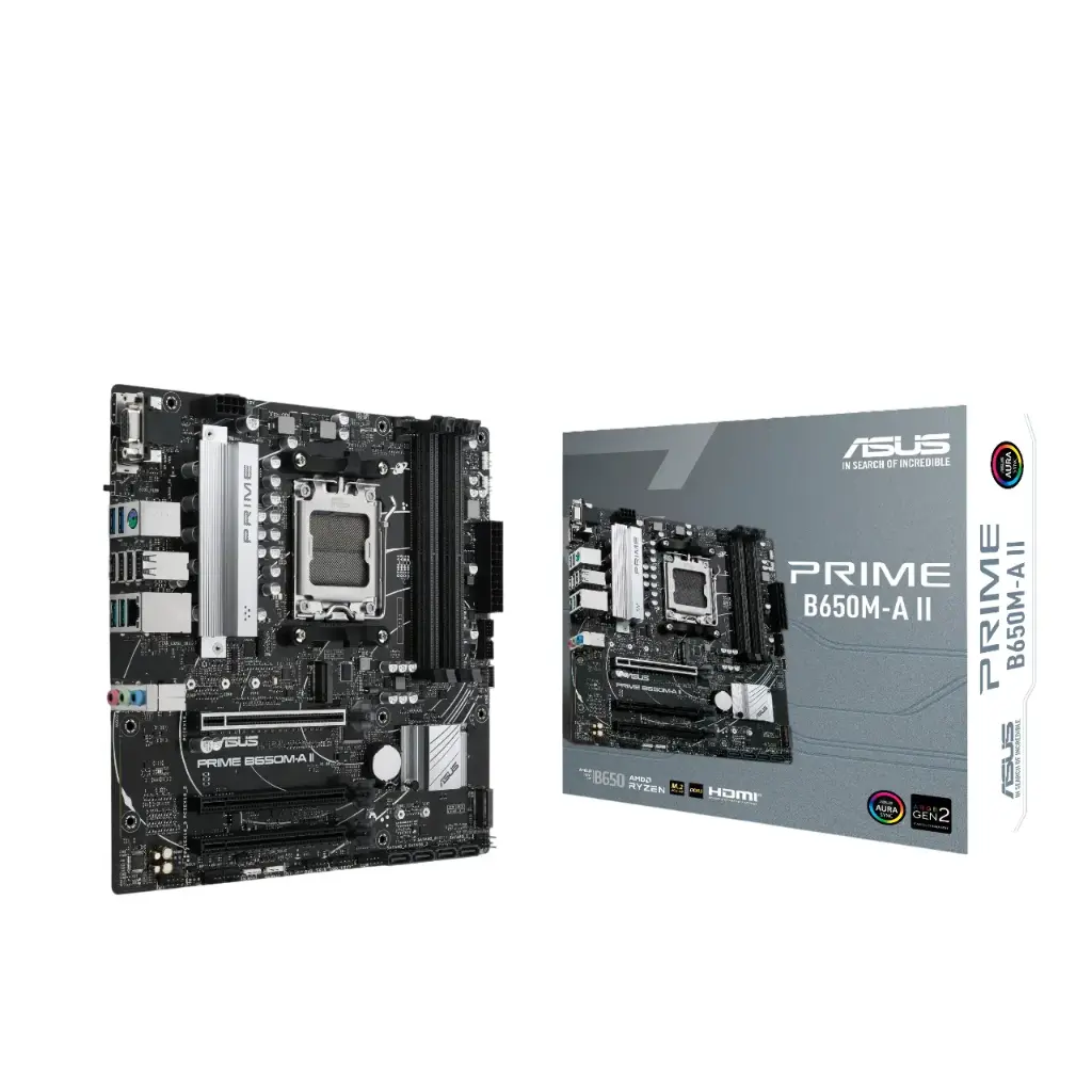 MOTHER AMD B650M-A II ASUS PRIME AM5 4xDDR5 192GB M-ATX 90MB1EH0-M0EAY0 12M DE GARANTIA