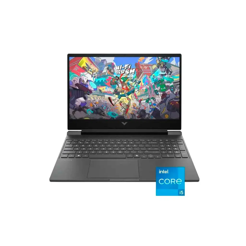 LAPTOP HP VICTUS CORE I5 13420H 512GB SSD 8GB DDR4 RTX3050 15.6" FHD TEC/ING W11H 15-FA2013DX B95WHUA 1AÑO DE GARANTIA
