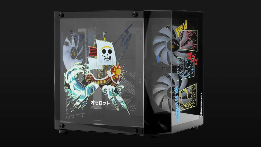 GABINETE OCELOT BUCCANEER M-ATX S/FUENTE ARGB CRISTAL NEGRO 6M DE GARANTIA 