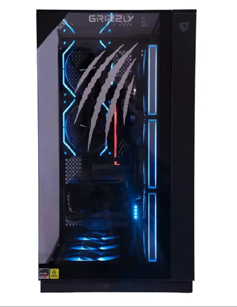 PC GAMER GRIZZLY AMD RYZEN 9 7900 3.7GHZ RTX5070 64GB NV3 2TB WIFI BT PCGAMD080 12M DE GARANTIA 