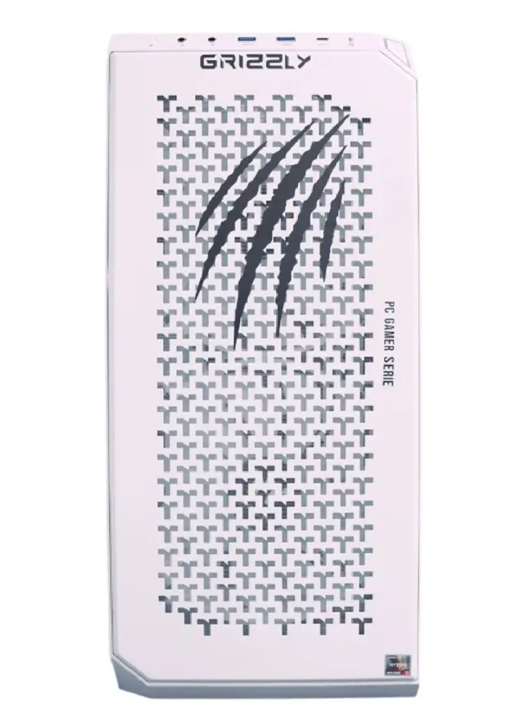 PC GAMER GRIZZLY AMD RYZEN 5 5500X 3D 3.0GHZ RTX5050 32GB NV3 1TB WIFI BT PCG-AMD081 UN AÑO DE GARANTIA 