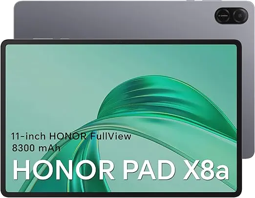 TABLET HONOR PAD X8A 11" 4GB 128GB QUALCOMM SM6225 SNAPDRAGON 680 4G ANDROID 14 MagicOS 8.0 GRIS NDL-W09 GARANTIA CON FABRICANTE