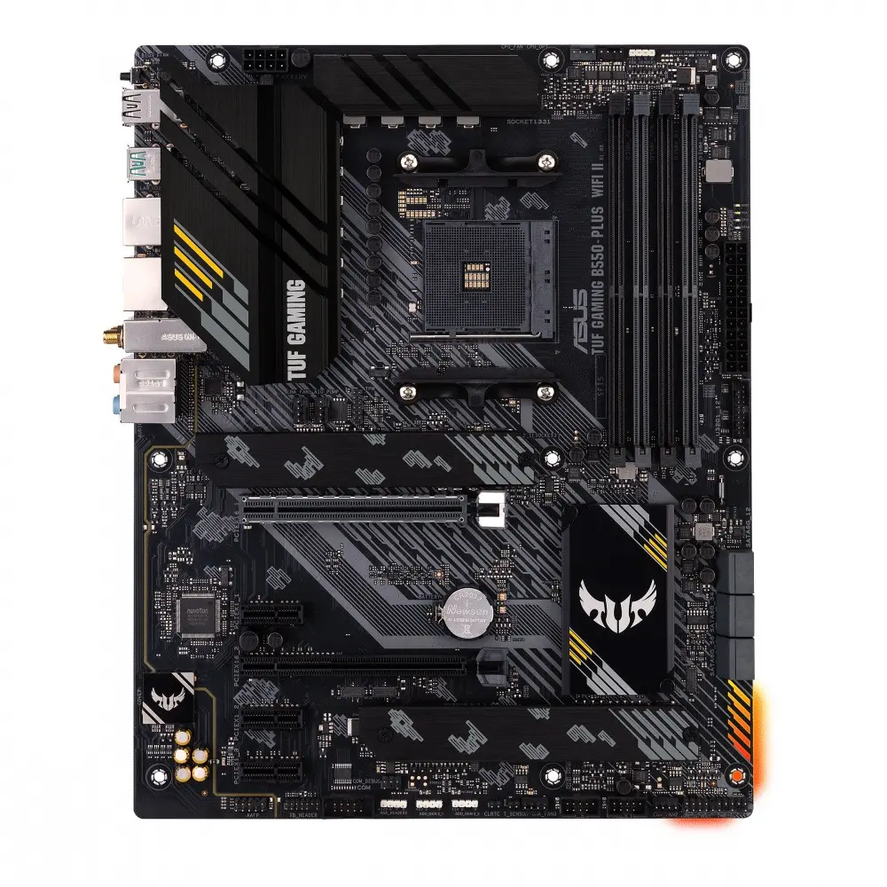 MOTHER AMD B550-PLUS II WIFI ASUS TUF GAMING AM4 4xDDR4 128GB ATX 90MB19U0-MVAAY0 12M DE GARANTIA