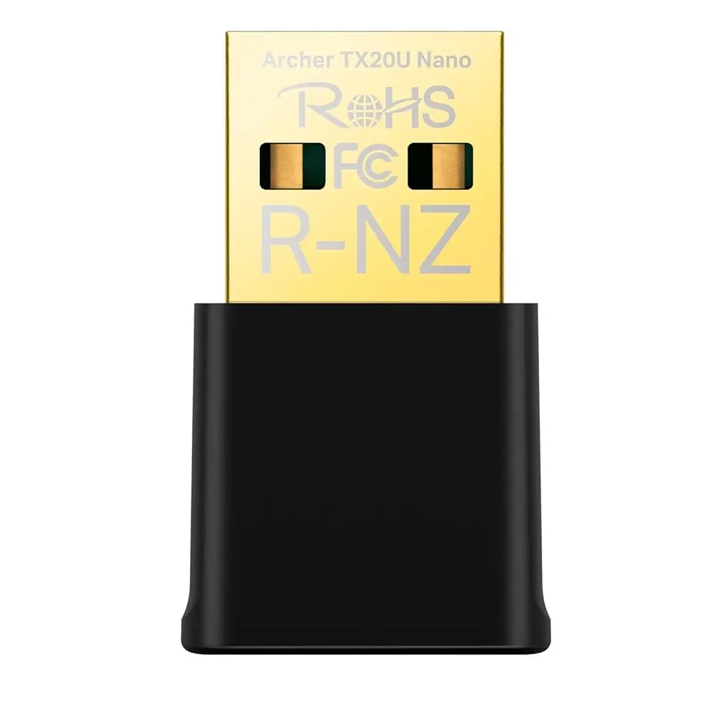 ADAPTADOR TPLINK ARCHER TX20U NANO AX1800 USB  DUAL BAND WIFI6 2.4/5GHZ 12M DE GARANTIA