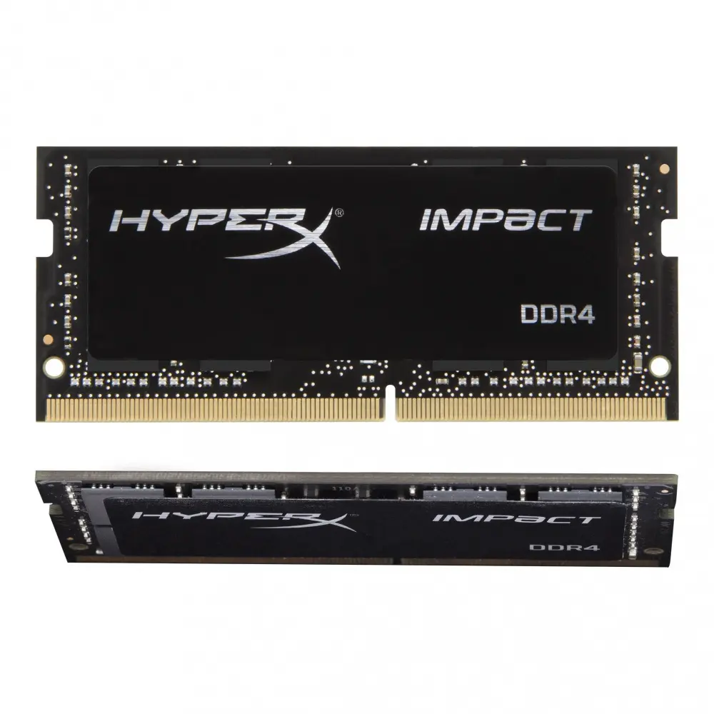  RAM KINGSTON FURY IMPACT SODDR4 LAP 64GB 2X32 3200 NEGRO KF432S20IBK2/64 1AÑO DE GARANTIA