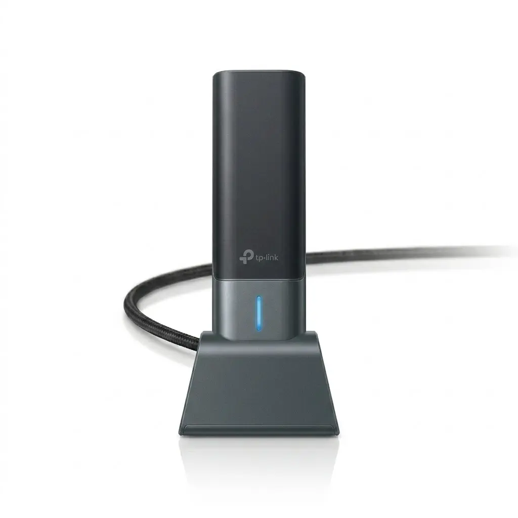 ADAPTADOR TPLINK USB ARCHER TXE70UH WIFI 6E TRIPLE BATH AXE5400 USB 2.0. 6GHZ 12M DE GARANTIA