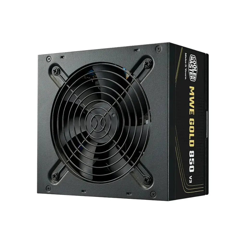 FUENTE COOLER MASTER 850W MWE V3 80 PLUS GOLD NO MODULAR ATX 3.1 MPE-8506-ACAG-BUS 11M DE GARANTIA