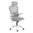 SILLA ACTECK FLUX LITE EC313HR MALLA ERGONOMICA BLANCA AC-943369 6M DE GARANTIA