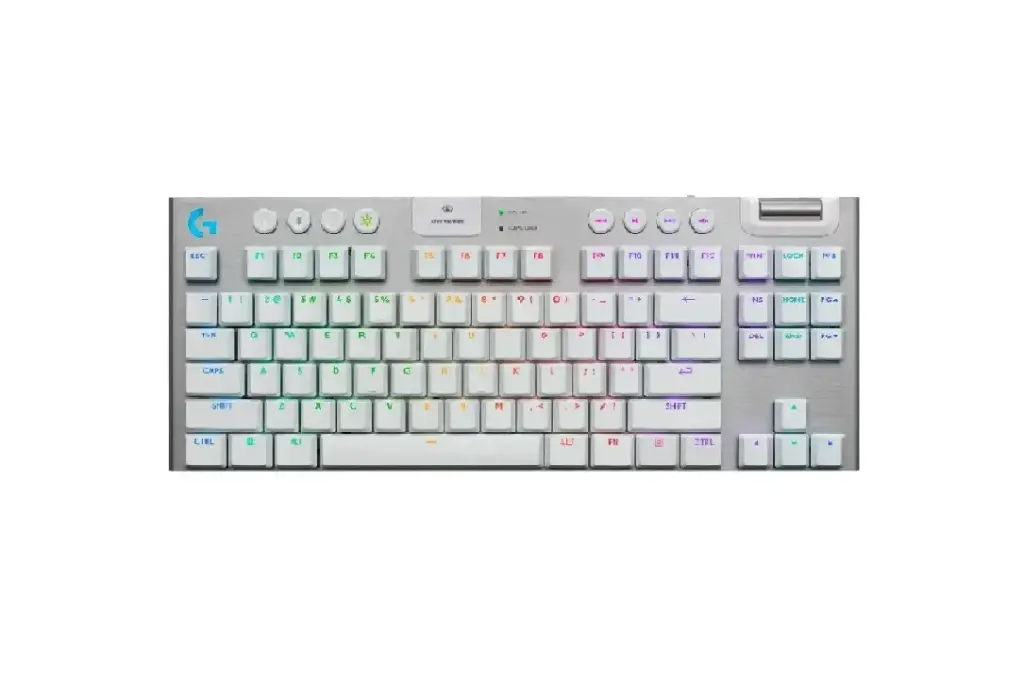 TECLADO LOGITECH G915 X LIGHTSPEED RGB BLANCO BLUETOOTH 920-012732 11M DE GARANTIA 