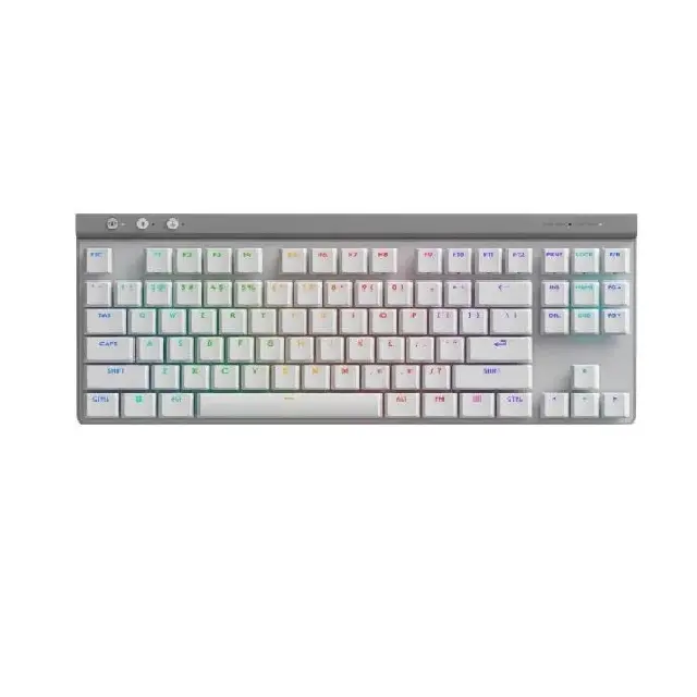 TECLADO LOGITECH G515 LIGHTSPEED RGB BLANCO USB-A 920-012535 11M DE GARANTIA