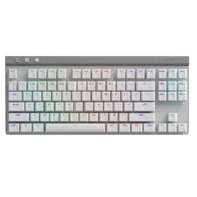 TECLADO LOGITECH G515 LIGHTSPEED RGB BLANCO USB-A 920-012535 11M DE GARANTIA