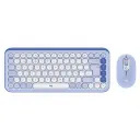 KIT 2 EN 1 LOGITECH POP ICON COMBO BLUETOOTH LILA BLANCO 920-013054 11M DE GARANTIA