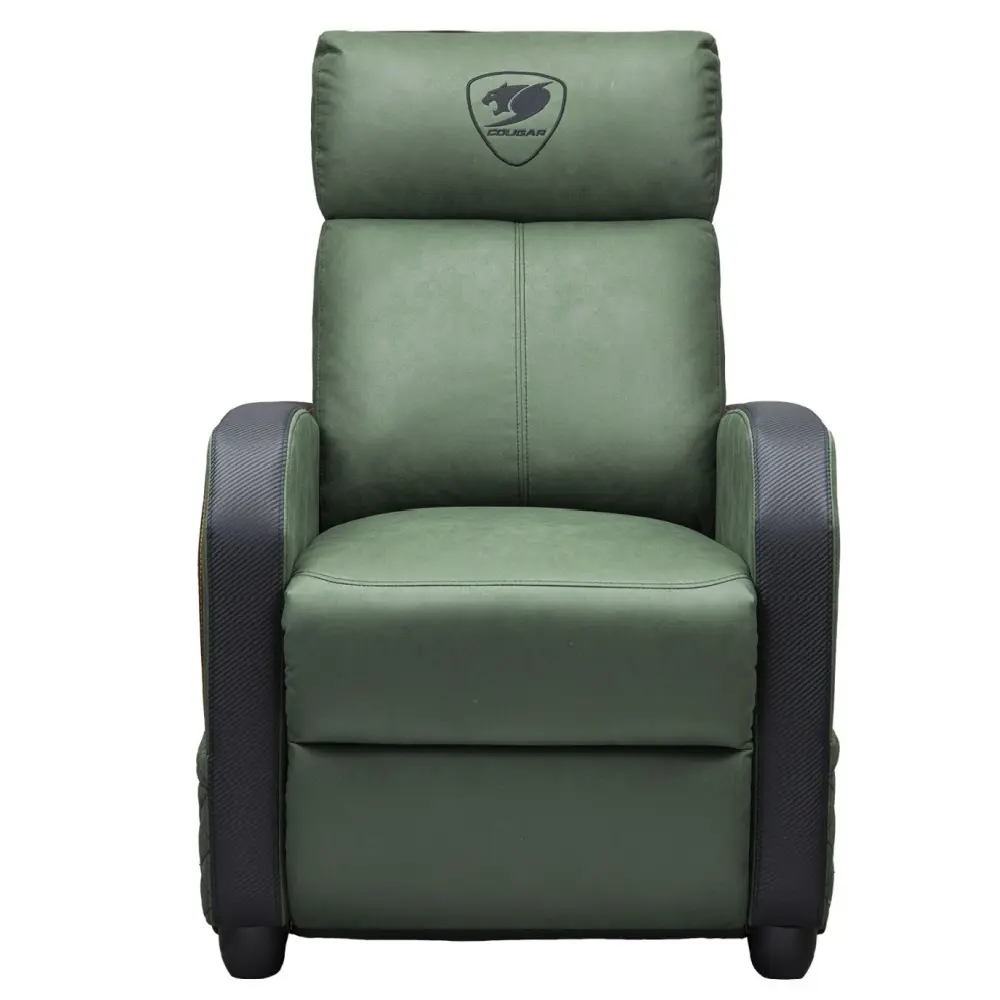 SILLON COUGAR RANGER ELITE ARMY GREEN RECLINABLE CGR-RAE-GEB 3MRAEGEB.0001 11M DE GARANTIA