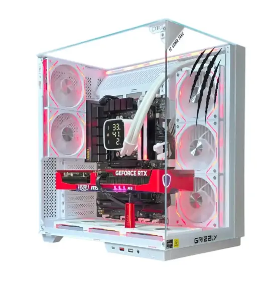 PC GAMER GRIZZLY AMD RYZEN 7 7700X 4.5 GHZ RTX5070TI 32GB NV3 2TB WIFI BT PCG-AMD089 UN AÑO DE GARANTIA 