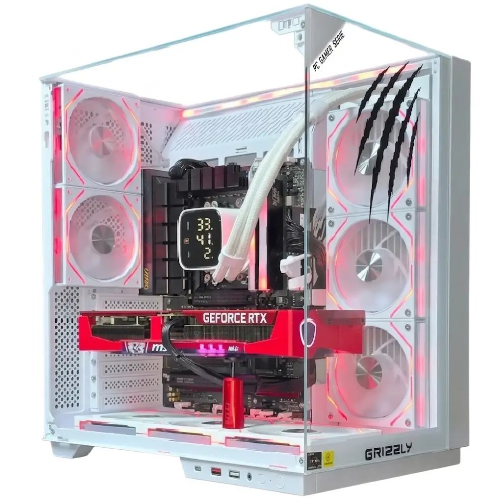 PC GAMER GRIZZLY AMD RYZEN 7 7700X 4.5 GHZ RTX5070TI 32GB NV3 2TB WIFI BT PG-AMD089 12M DE GARANTIA