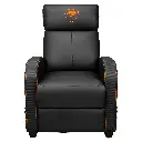 SILLON COUGAR RANGER ELITE BLACK/ORANGE RECLINABLE 3MRAEORB.0001 11M DE GARANTIA