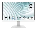 MONITOR 24 MSI PRO MP243XW 1MS 100HZ FULL HD IPS BLANCO BOCINA ANTI-GLARE ADAPTIVE SYNC 12M DE GARANTIA