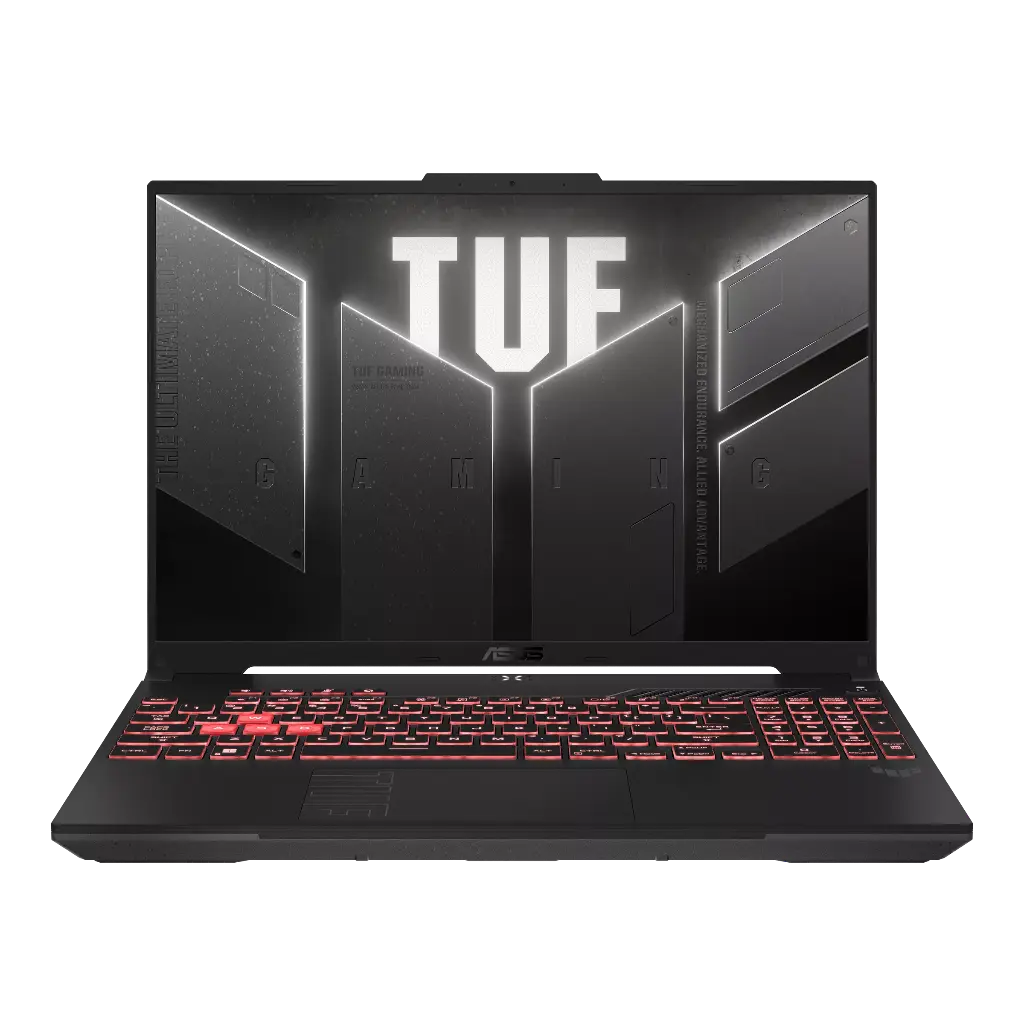 LAPTOP ASUS TUF GAMING RYZEN 7 7445HS 512GB SSD 16GB DDR5 RTX4050 16" W11H TEC/ING FA607NUG-WH73 90NR0MI3-M00AT0 1 AÑO DE GARANTIA