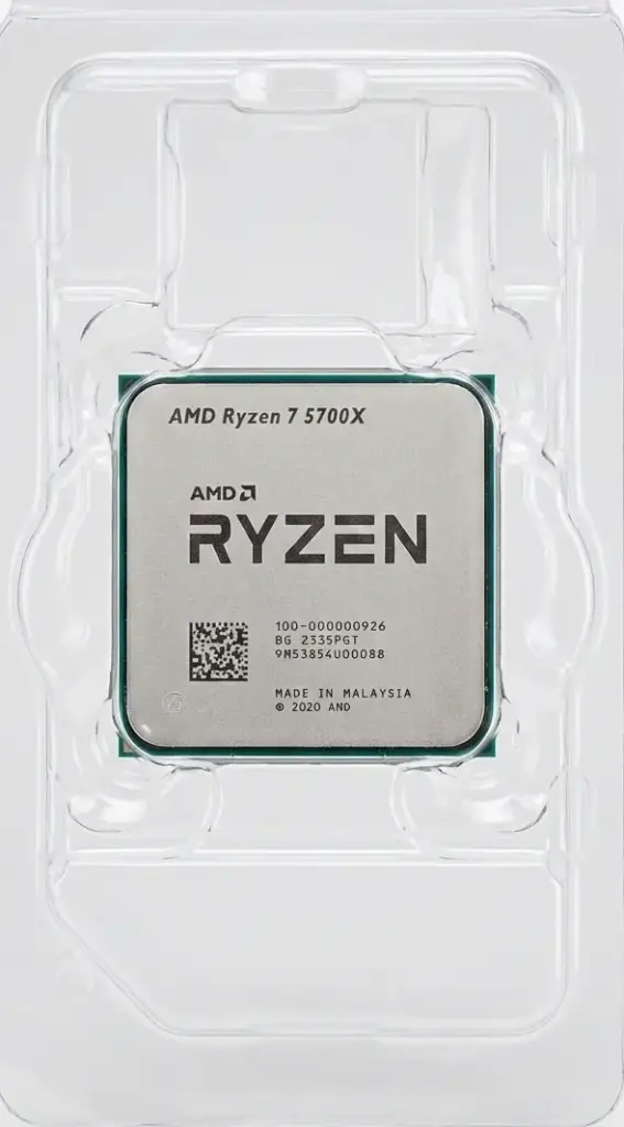 PROCESADOR AMD RYZEN 7 5700X 4.6GHZ AM4 BULK 100-100000926 NO INCLUYE DISIPADOR 12M DE GARANTIA