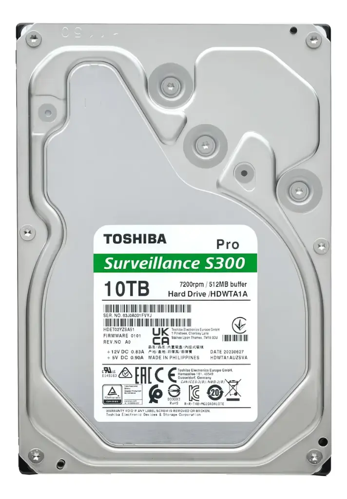 DD TOSHІBА 10TB 3.5 HDWTA1AUZSVAR 11M DE GARANTIA
