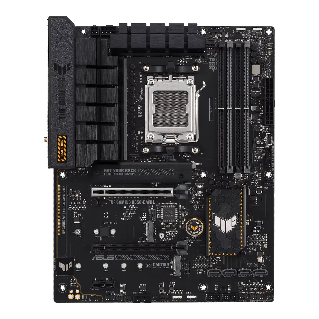 MOTHER AMD B650E-E WIFI AM5 ASUS TUF GAMING 4xDDR5 192GB ATX 90MB1LT0-M0EAY0 1AÑO DE GARANTIA