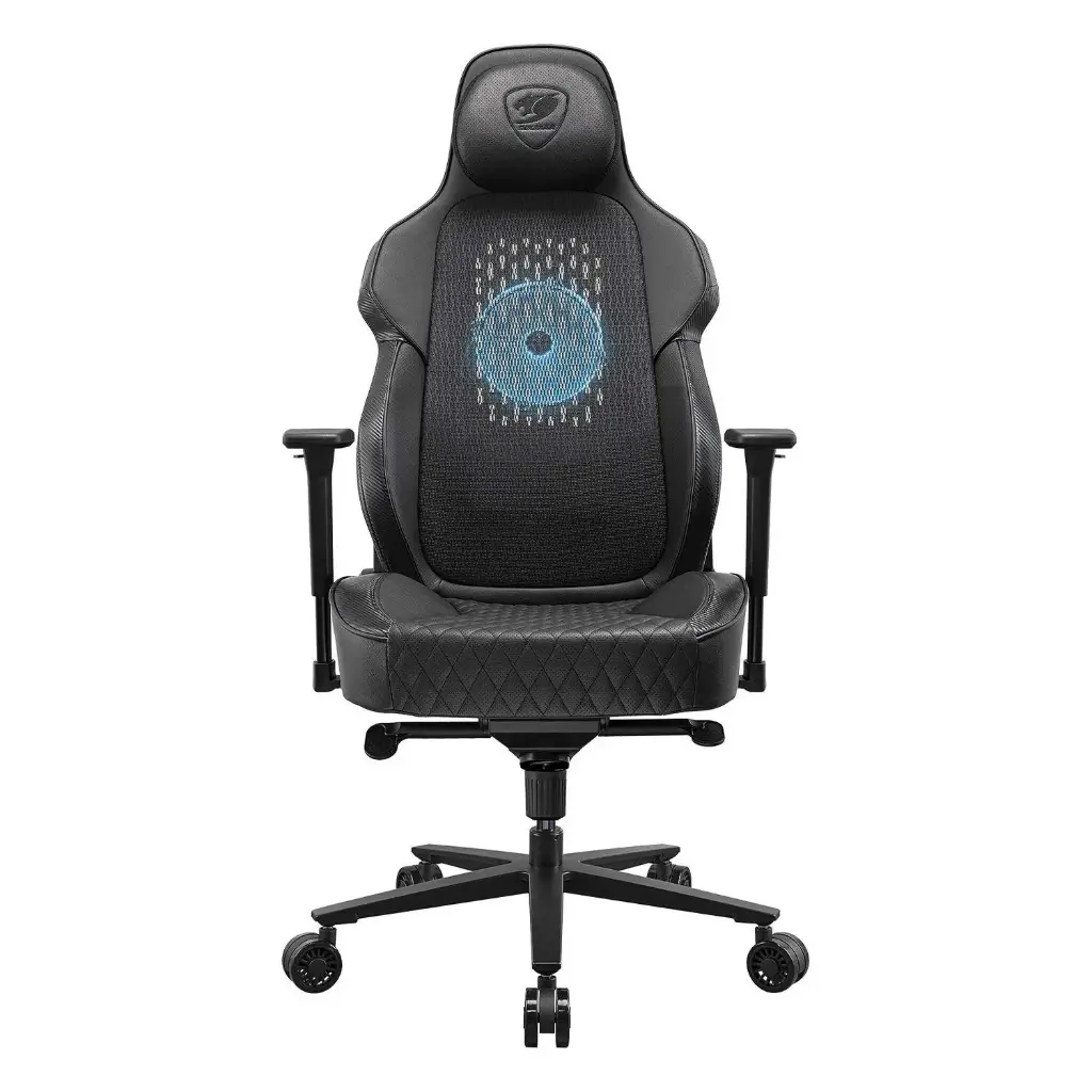 SILLA COUGAR NXSYS AERO BLACK VENT RGB ERGONOMICA SOPORTA 160KG 3MARPBLB.0001 11M DE GARANTIA
