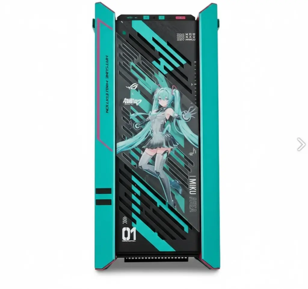 PC GAMER GRIZZLY MIKU EDITION AMD RYZEN 9 9900X3D 5.5GHZ RTX5080 128GB NVME 4TB WIFI BT PG-AMD086 1 AÑO DE GARANTIA 