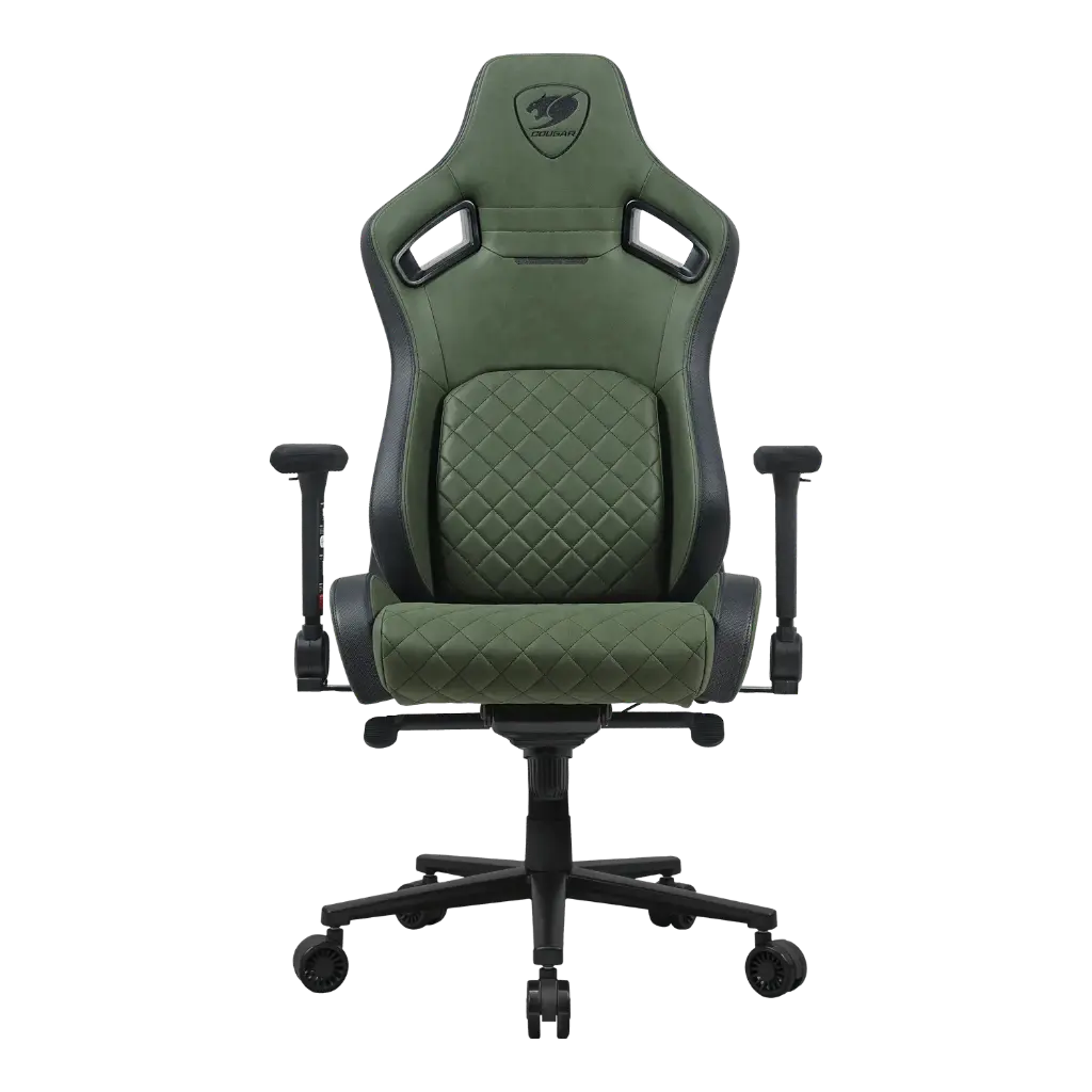 SILLA COUGAR DEFENSOR S ARMY GREEN F SOPORTA 150KG 3MDSFGEB.0001 12M DE GARANTIA