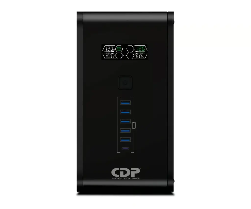 NOBREAK 2000VA 1200W CDP R-SMART2010 10C 5USB 12M DE GARANTIA