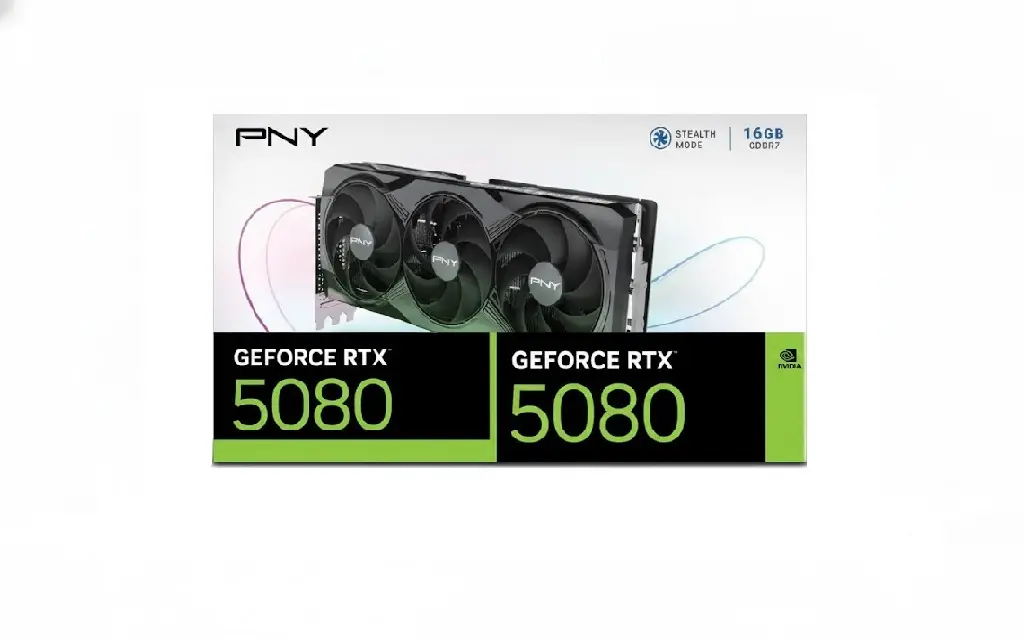 TARJETA DE VIDEO NVIDIA RTX5080 16GB OC GDDR7 PNY VCG508016TFXPB1-O 1AÑO DE GARANTIA