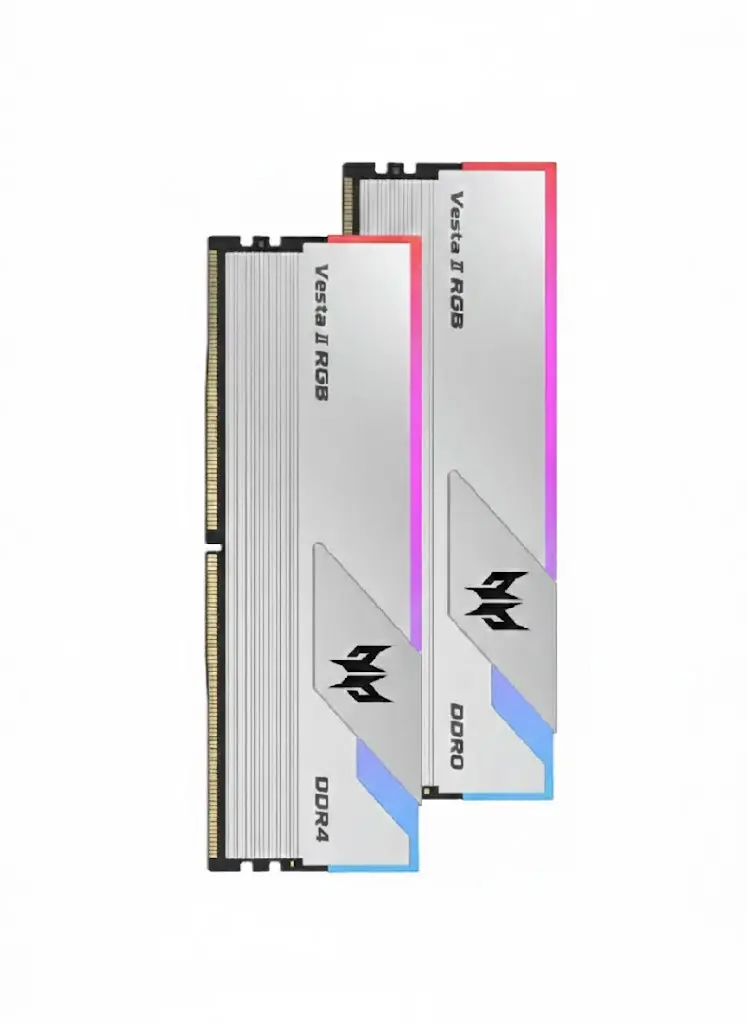 RAM ACER PREDATOR VESTA II DDR4 16GB 2X8 3600MH RGB PLATA BL.9BWWR.293 12M DE GARANTIA