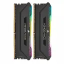 RAM CORSAIR DDR4 VENGEANCE 2X16 32GB 3200 NEGRO RGB CMG32GX4M2E3200C16 12M DE GARANTIA