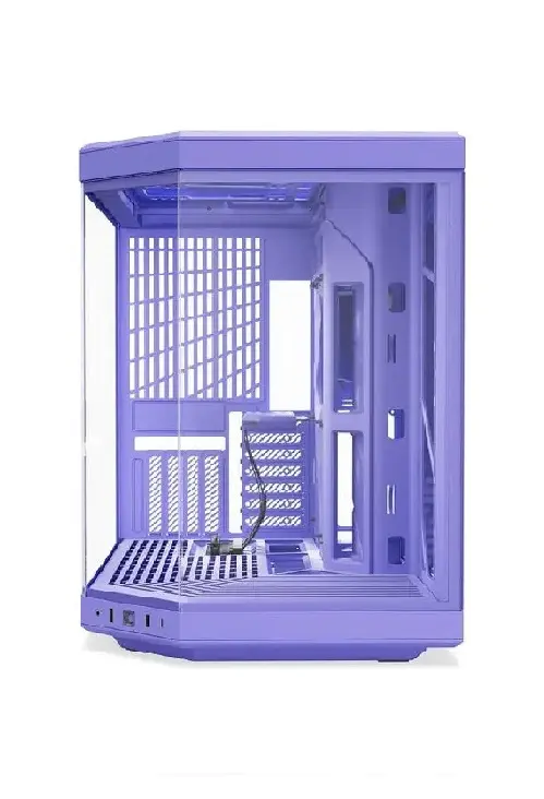 GABINETE HYTE Y70 EATX S/FUENTE CRISTAL TARO MILK LILA CS-HYTE-Y70-TM 12M DE GARANTIA