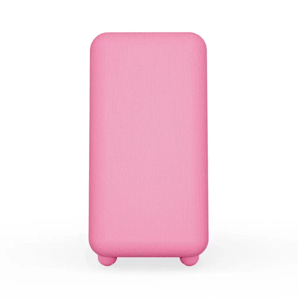 GABINETE HYTE X50 ATX S/FUENTE CRISTAL STRAWBERRY MILK ROSA CS-HYTE-X50G-SM 12M DE GARANTIA
