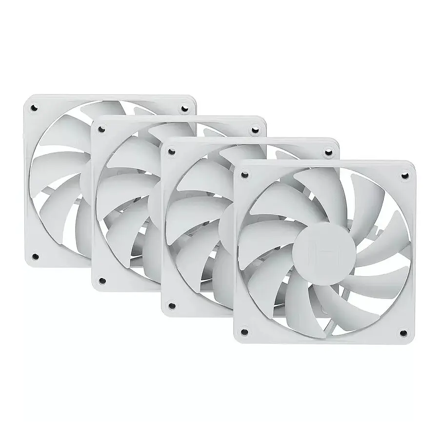 VENTILADOR HYTE FA12 KIT 4X1 120MM SNOW WHITE BLANCO FAN-HYTE-FA12-WW-4 12M DE GARANTIA