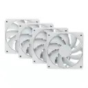 VENTILADOR HYTE FA12 KIT 4X1 120MM SNOW WHITE BLANCO FAN-HYTE-FA12-WW-4 12M DE GARANTIA