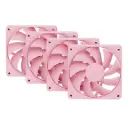 VENTILADOR HYTE FA12 KIT 4X1 120MM STRAWBERRY MILK ROSA FAN-HYTE-FA12-SM-4 12M DE GARANTIA