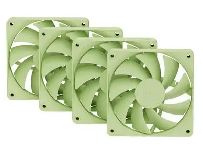 VENTILADOR HYTE FA12 KIT 4X1 120MM MATCHA MILK VERDE FAN-HYTE-FA12-MM-4 12M DE GARANTIA